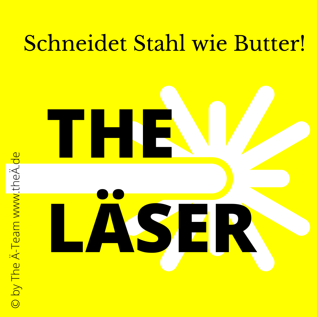 THE LÄSER schneidet Stahl wie Butter - THE LÄND THE LÄSER schneidet Stahl wie Butter - THE LÄND